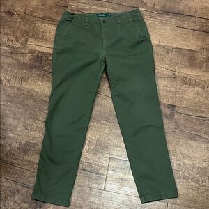 Lauren Ralph Lauren Olive Green Chino Pants Size 6